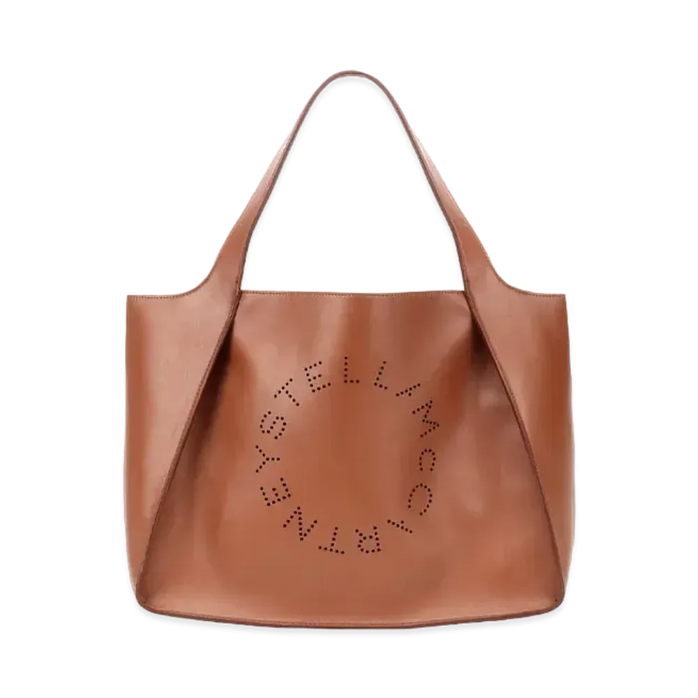 STELLA McCARTNEY Stella Logo Tote Bag "Cinnamon"