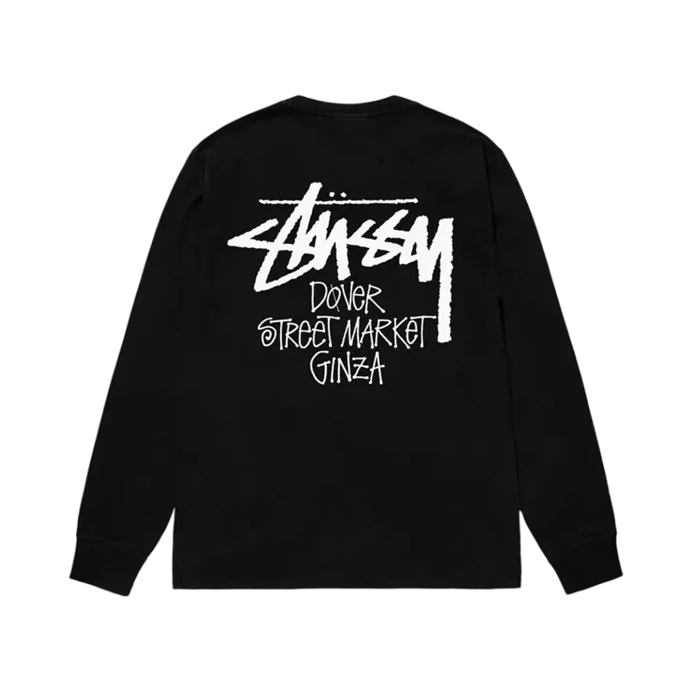 Stussy Stock Dsm Ginza Ls Tee "Black"