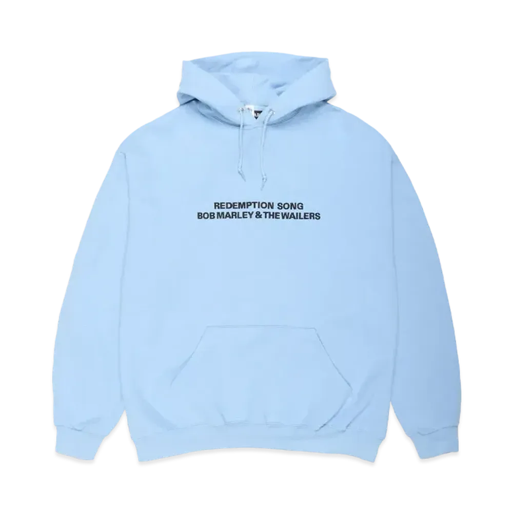 WACKO MARIA x BOB MARLEY Hooded Sweat Shirt "Blue"