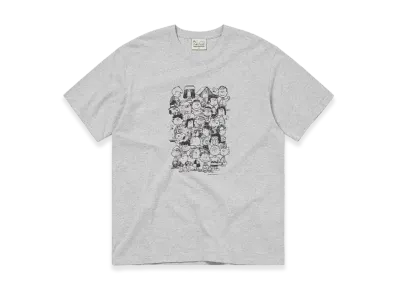 thisisneverthat x PEANUTS Gang Tee "Heather Grey"