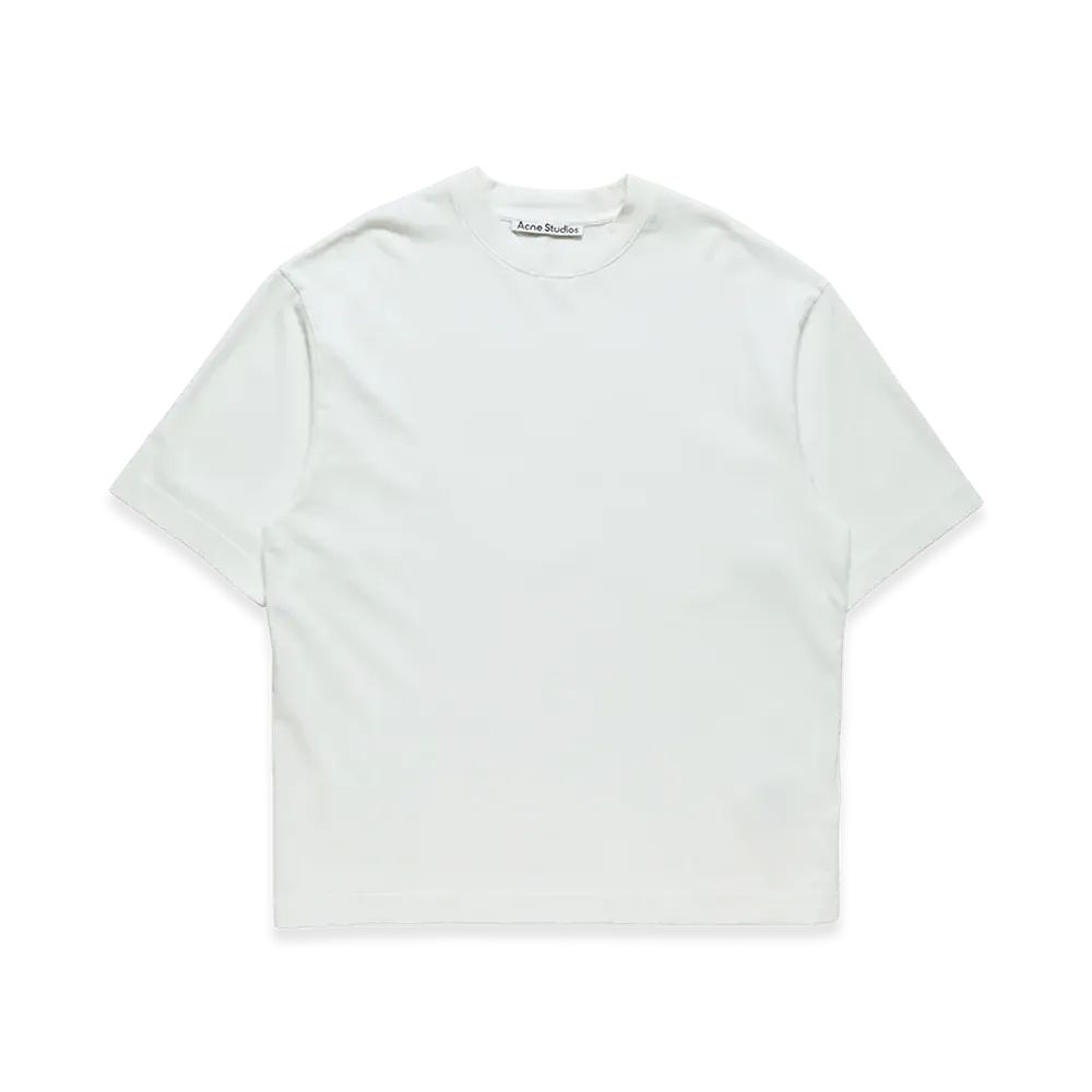 Acne Studios Rubber Logo T-Shirt "Ice White"