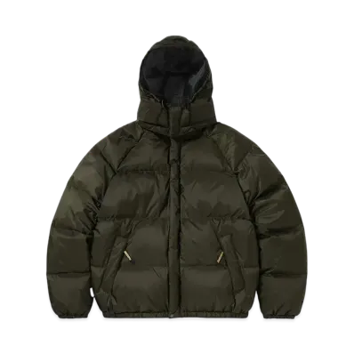 thisisneverthat Gore-Tex Windstopper Down Puffer Jacket "Olive Brown"