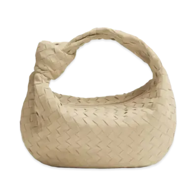 Bottega Veneta Intrecciato Teen Jodie "Porridge"