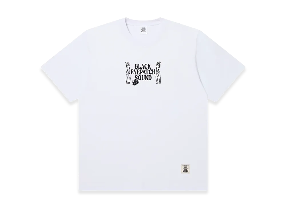 BlackEyePatch Oldschool Flyer Tee "White"