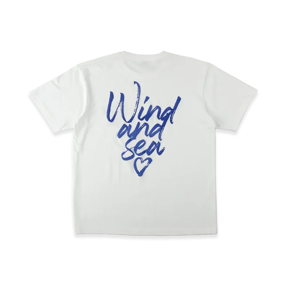 WIND AND SEA Heart Logo S/S Tee "White"