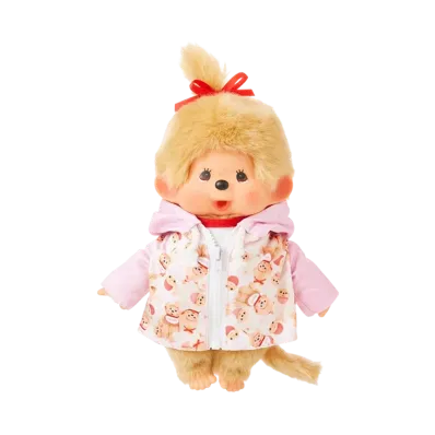 Sekiguchi Friends Overall Hoodie Monchhichi Girl M Size