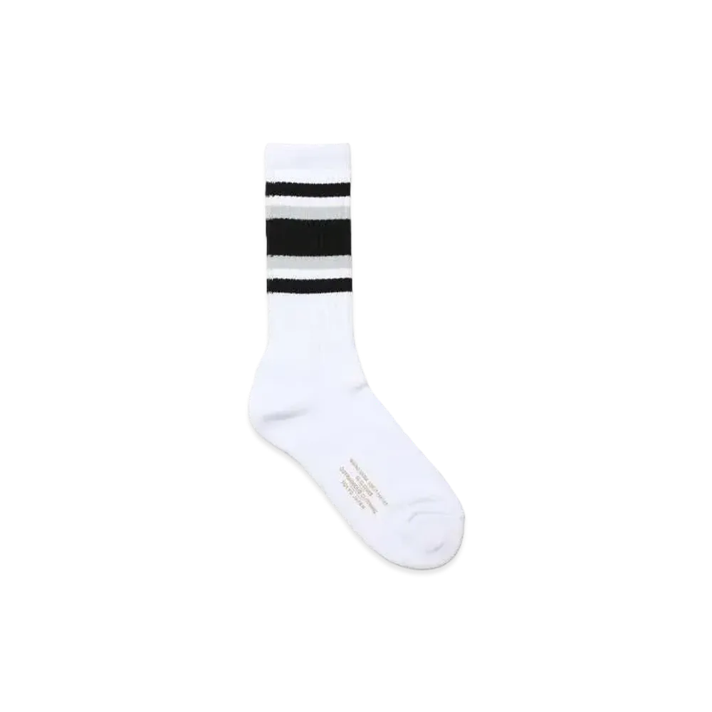 WACKO MARIA Striped Socks "Gray"