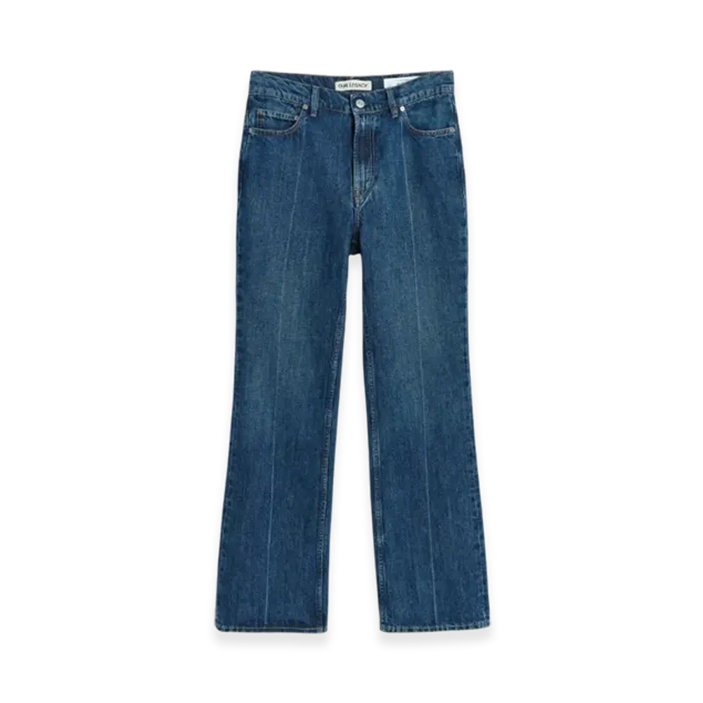 OUR LEGACY 70s Cut "Mid Blue Crease Denim"