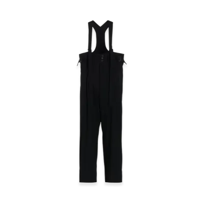 Yohji Yamamoto Gabardine R-Suspenders D Pnt "Black"