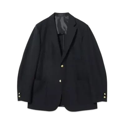 BEAMS 3B Comfort Blazer Uniform Serge "Navy"