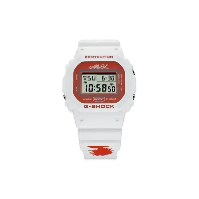 Casio G-Shock x Gorillaz Limited Edition "Noodle" DW-5600GRLZN-7 - 49mm in Rubber
