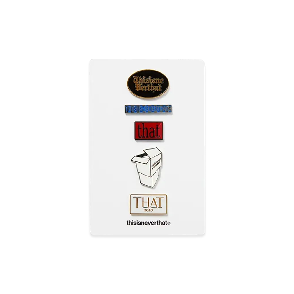 thisisneverthat Pin Set "Multi"