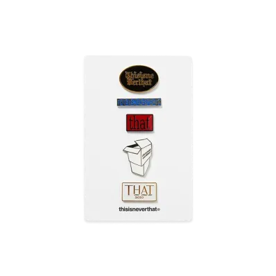 thisisneverthat Pin Set "Multi"