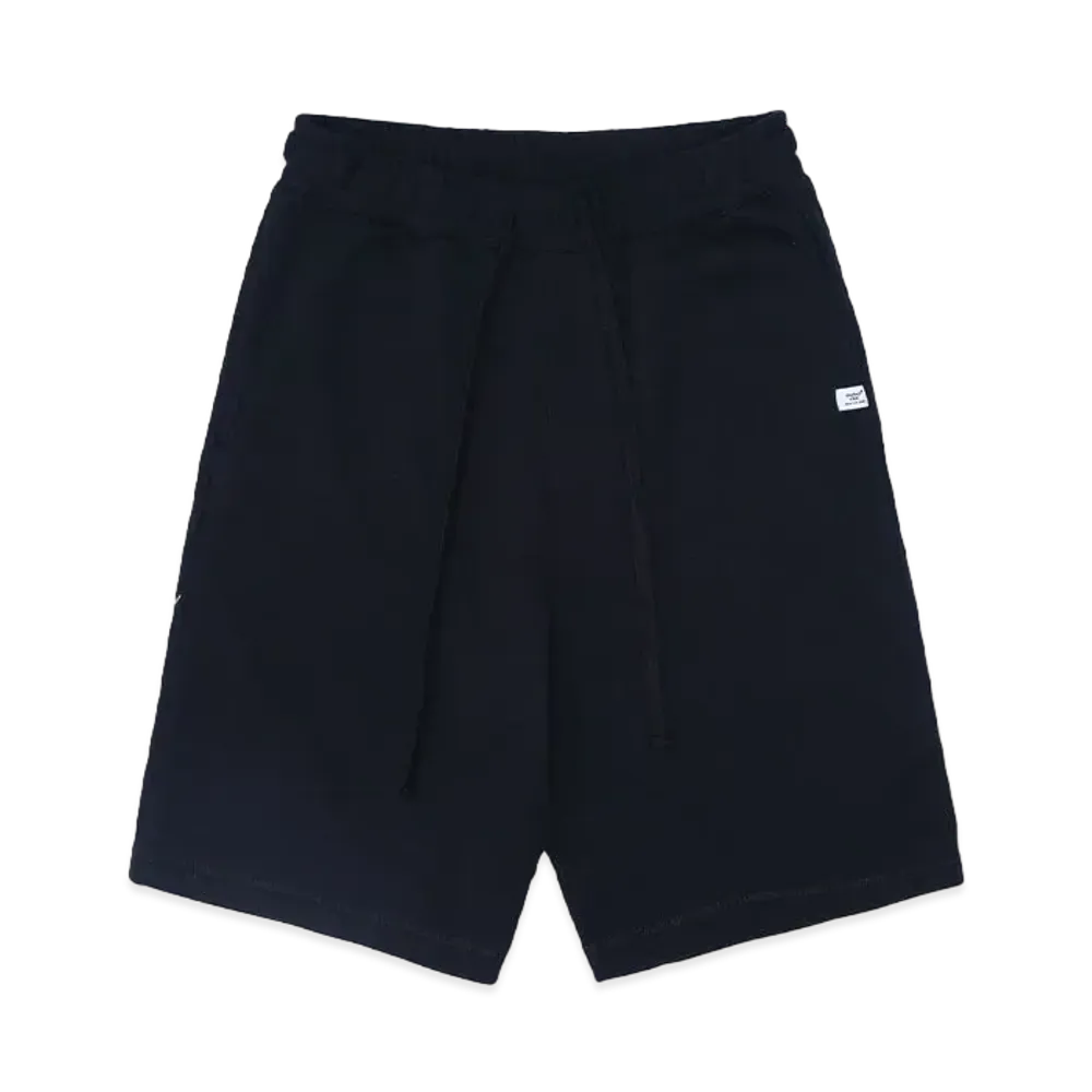 Perfect ribs Sweat Short Pants "Vintage Black"
