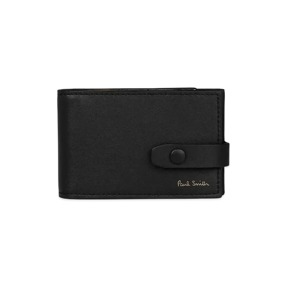 Paul Smith Signature Stripe Card Case "Black"