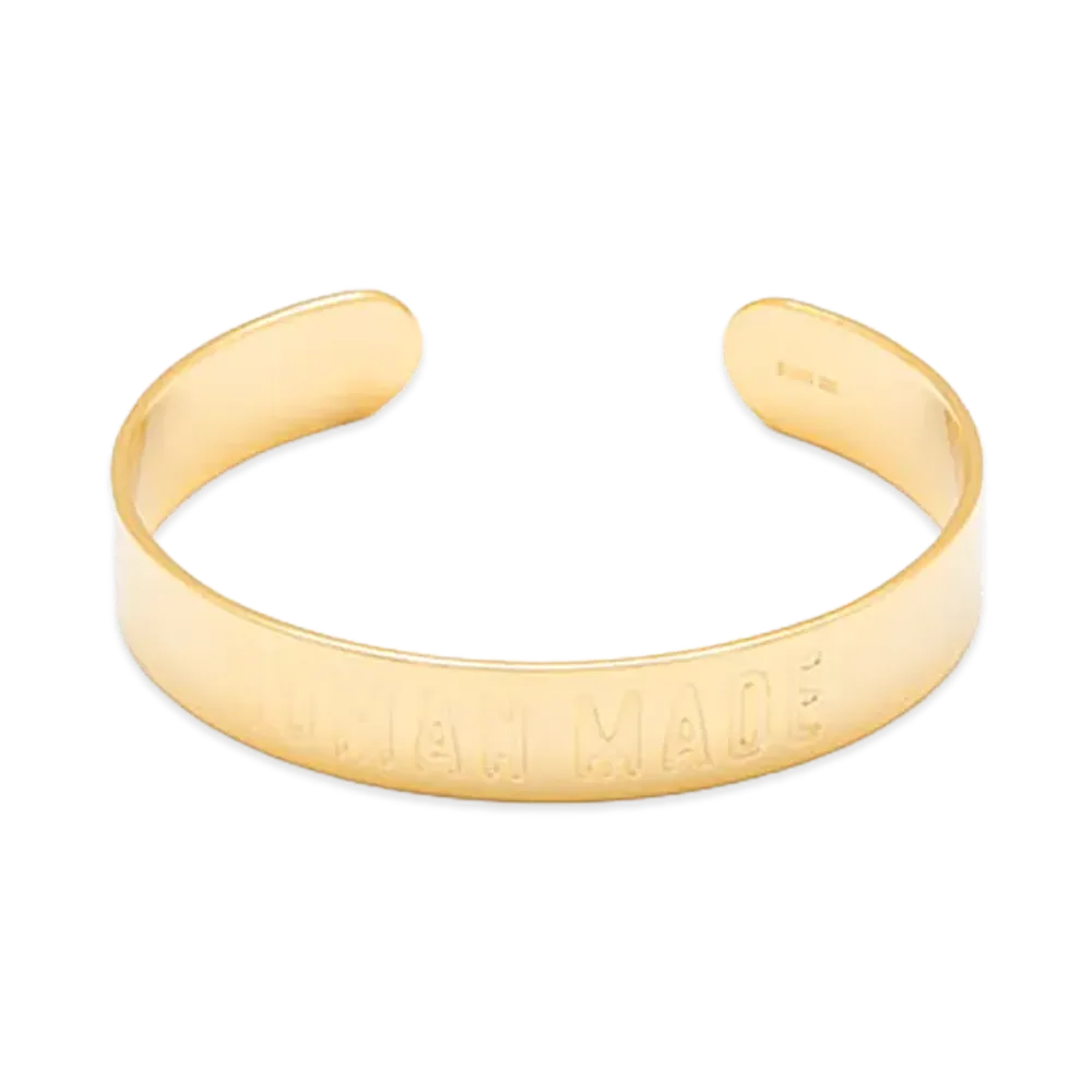 HUMAN MADE Silver Bangle "Gold"
