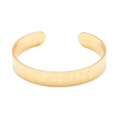 HUMAN MADE Silver Bangle "Gold"