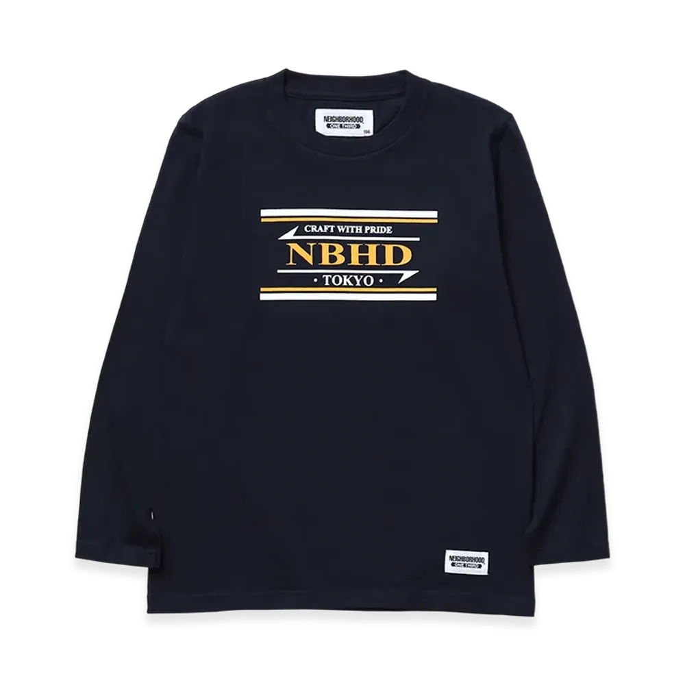 NEIGHBORHOOD Ot. Tee LS-5 "Navy"