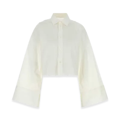 MM6 Maison Margiela Women's Poplin Shirt "White"
