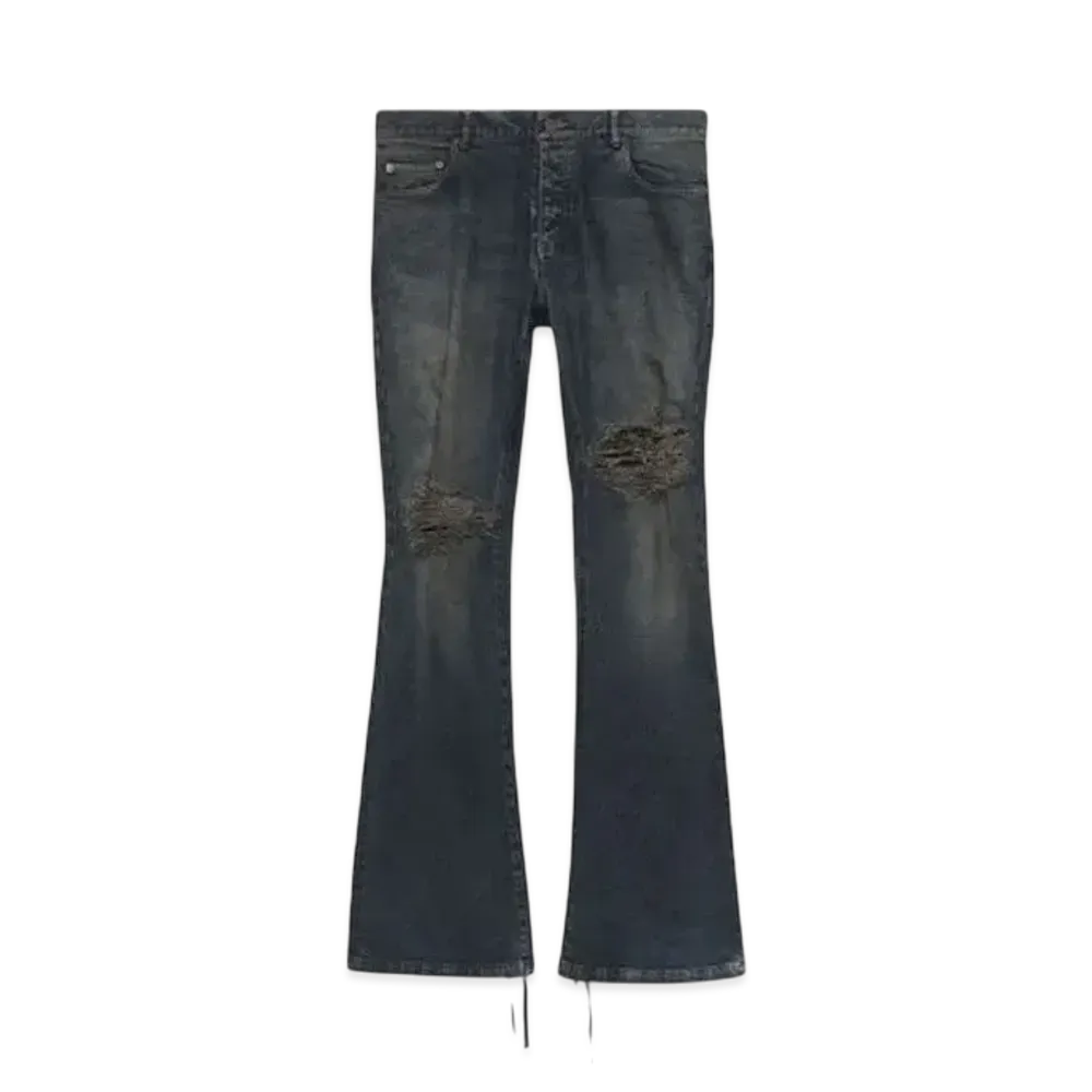 MLVINCE FLARE JEANS "DARK INDIGO"