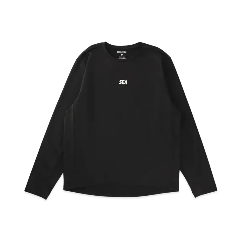 WIND AND SEA La Jolla_WDS L/S Rush Guard "Black"