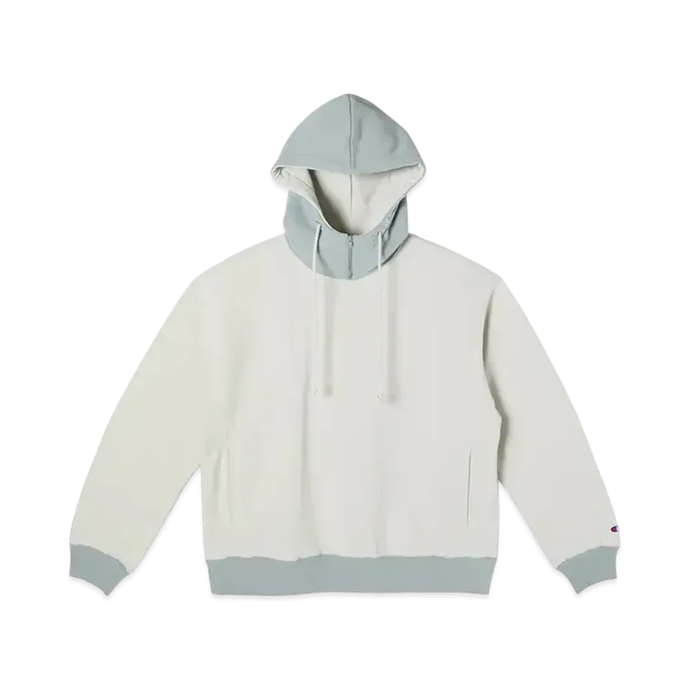 Champion x N.HOOLYWOOD Hooded Sweatshirt "Light Gray"