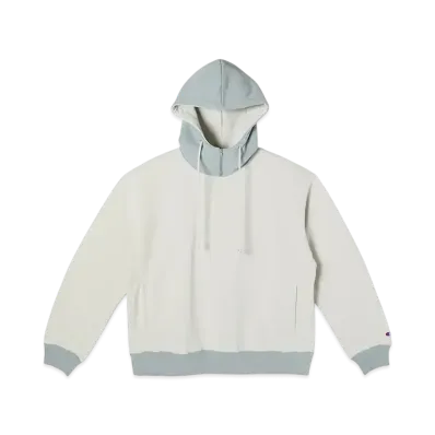 Champion x N.HOOLYWOOD Hooded Sweatshirt "Light Gray"