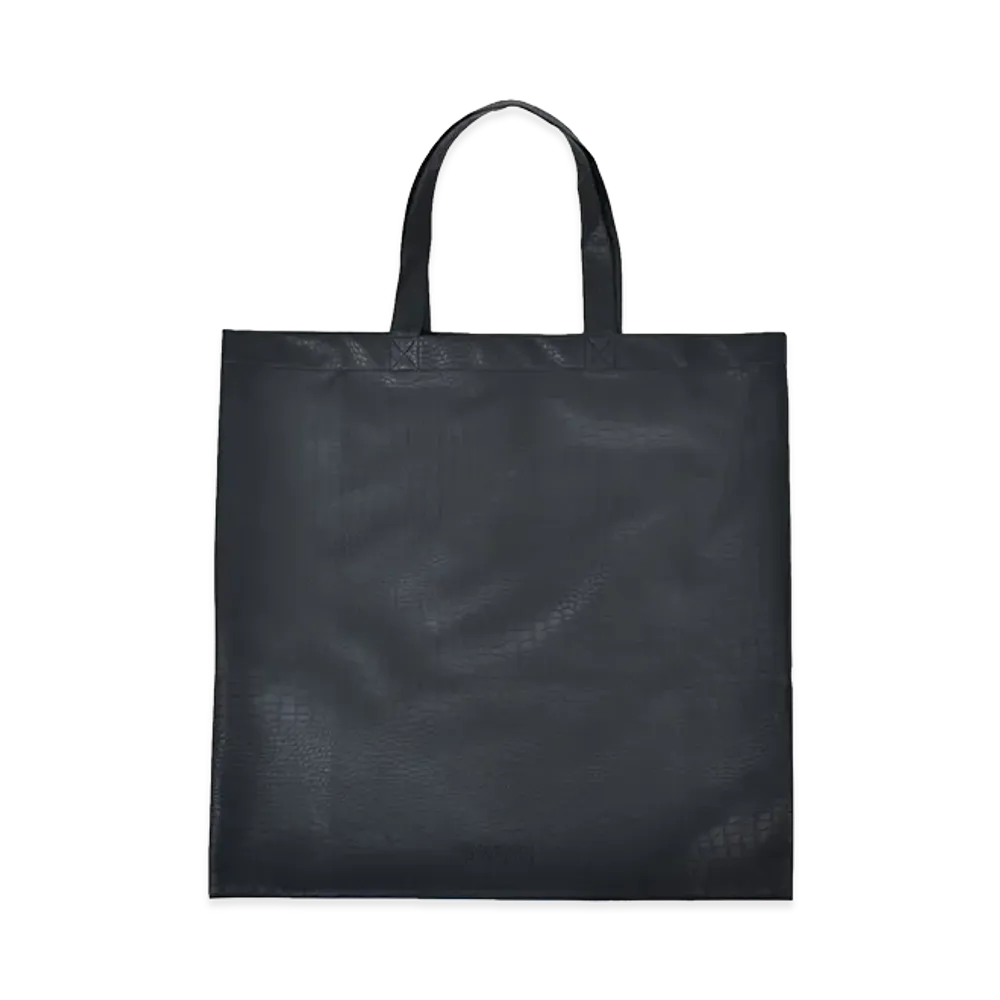 BREATH Faux Leather Tote Bag "Crocodile"