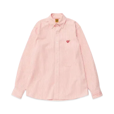 HUMAN MADE STRIPED BD SHIRT "Pink"