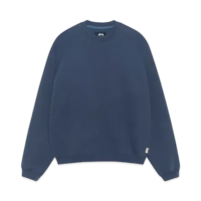 Stussy Fleece Raglan Crew "Navy"
