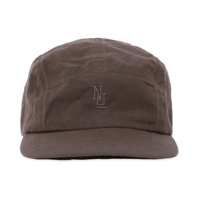 UNDERCOVER OZISM x Nonnative Monk Jet Cap Cotton Paper Viera Overdyed "Charcoal"