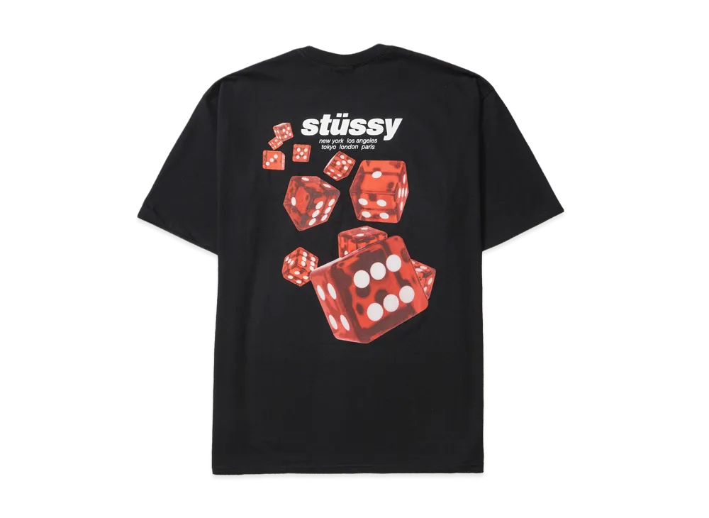 Stussy Rollers Tee "Black"
