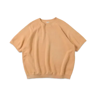 A.PRESSE S/S Vintage Sweatshirt "Yellow"