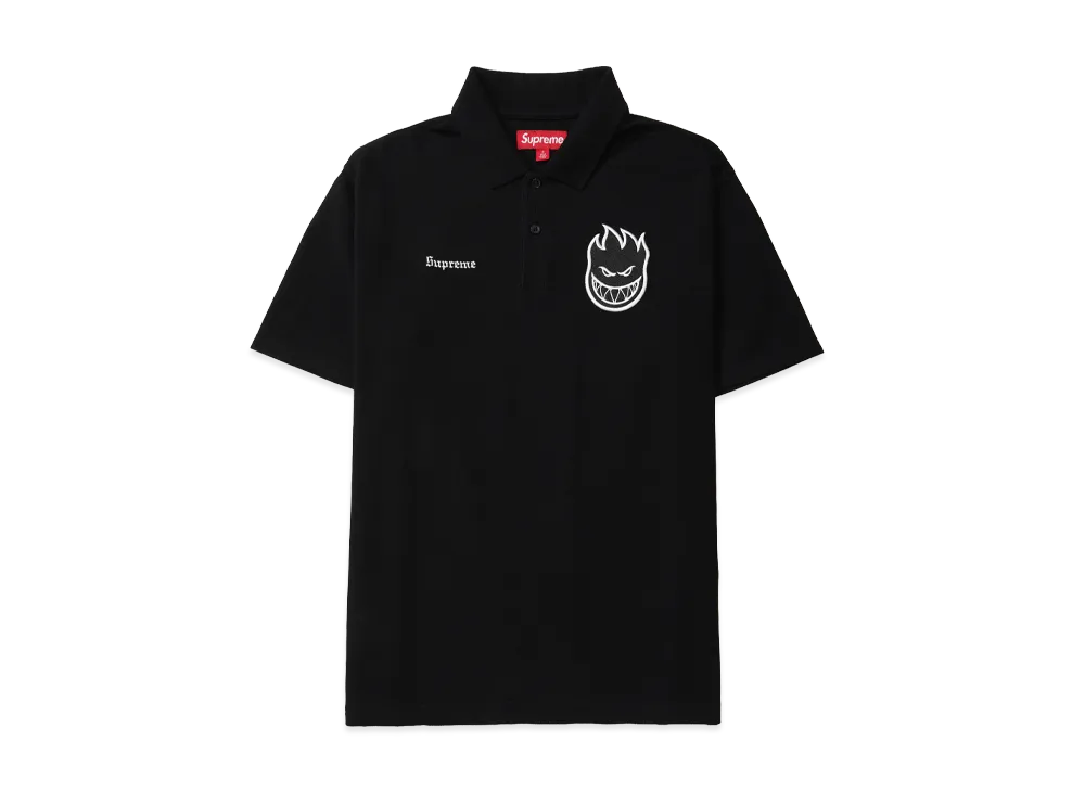 Supreme x Spitfire Polo "Black"
