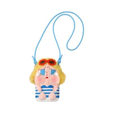 POP MART CRYBABY Vacation Mode On Series-MINI Crossbody Bag Blue Ver.