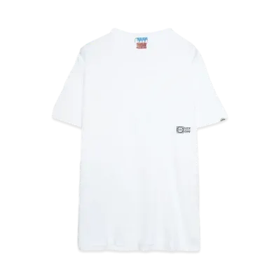 CITY COUNTRY CITY hobo x CITY COUNTRY CITY EMBROIDED LOGO COTTON POCKET T-SHIRT "WHITE"