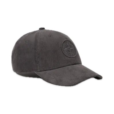 Stone Island 9100996 Cotton Micro-Corduroy "Charcoal Gray"