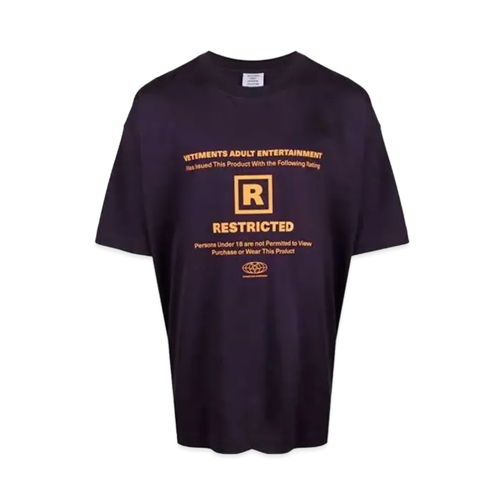 VETEMENTS Restricted Tee "Purple"
