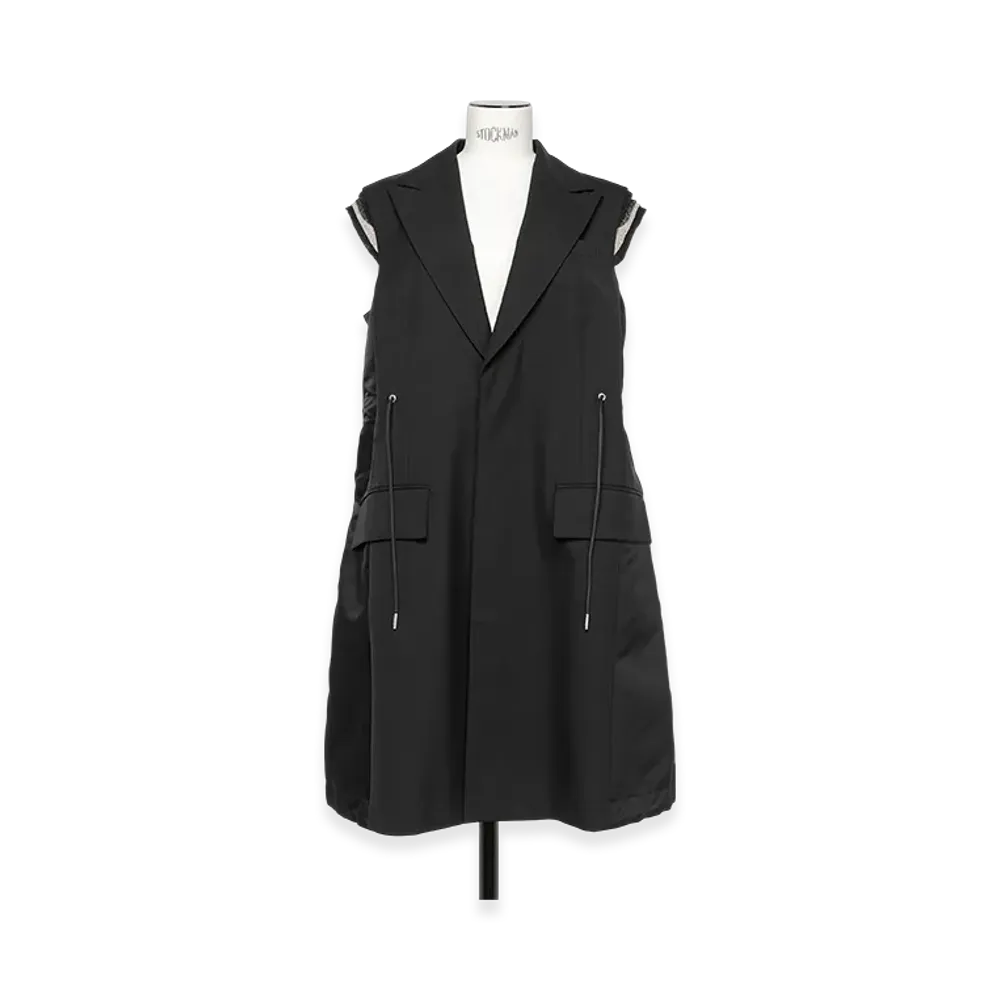 sacai Suiting Vest "Black"