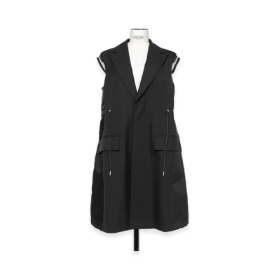sacai Suiting Vest "Black"