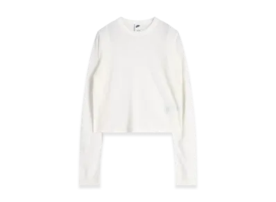 NIKE Women's Sportswear Airreverent Long-Sleeve Tops "White"