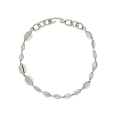 Jil Sander Necklace "Silver Crystal"