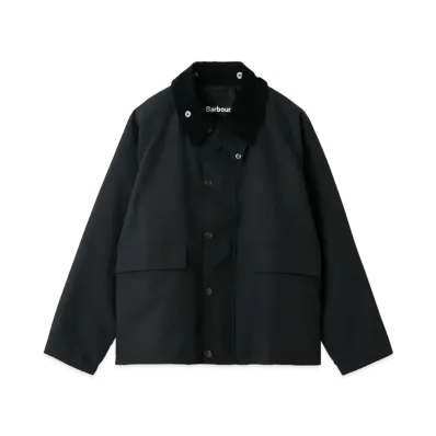 Barbour Borrowdale Japan Limited Nylon Short Blouson "Black"