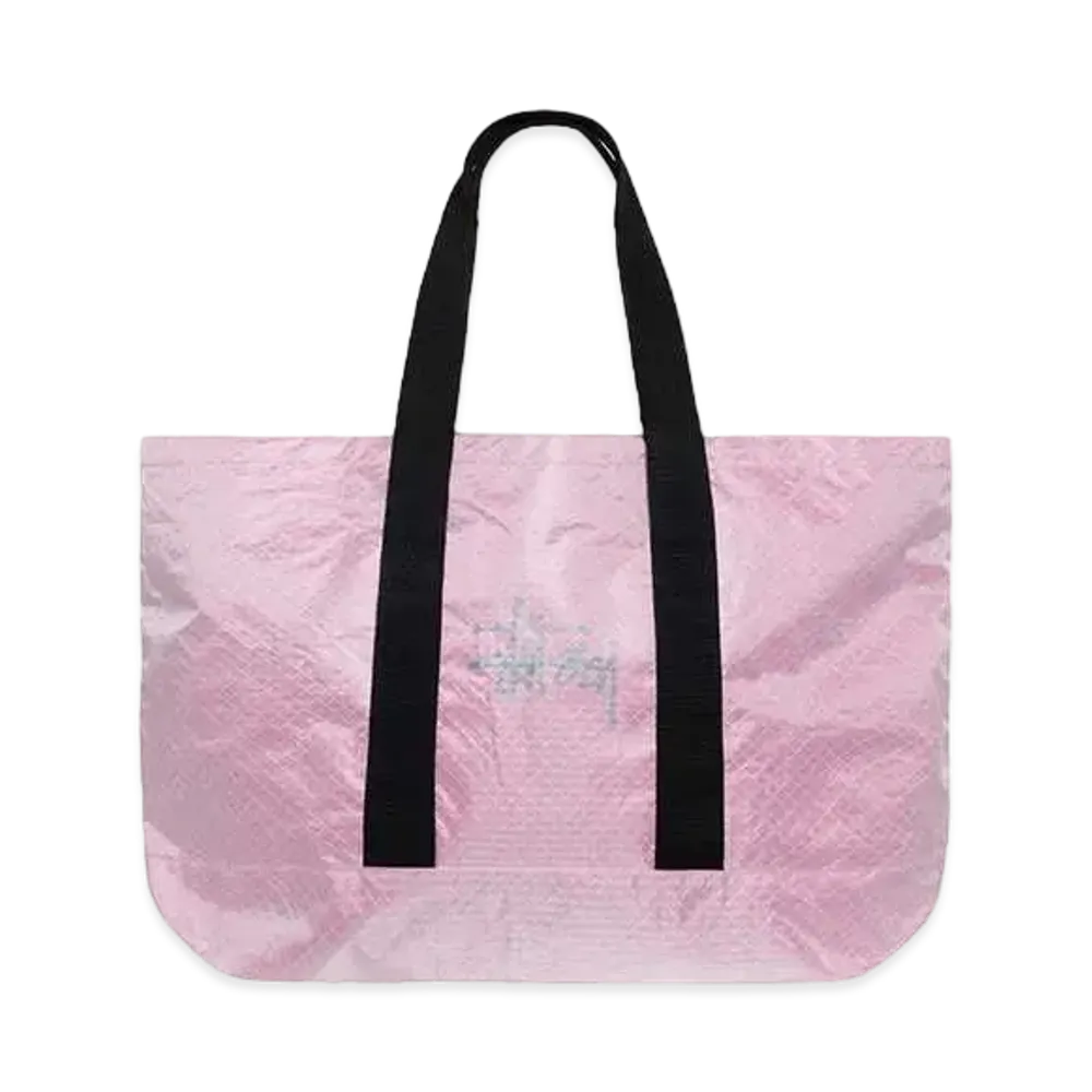 Stussy Ripstop Overlay Extra Large Tote Bag "Hot Pink"