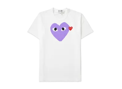 COMME des GARCONS PLAY CDG AX-T106-051 "Purple"