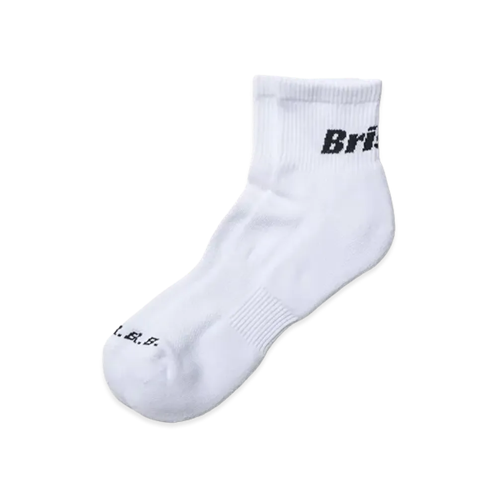 F.C.Real Bristol Authentic Logo Short Socks "White"