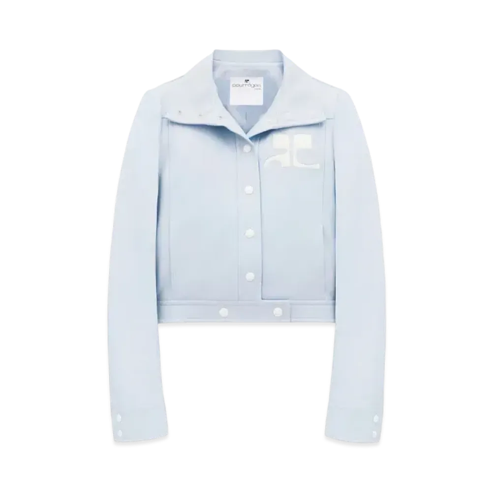 Courreges Reedition Vinyl Jacket "Sky"