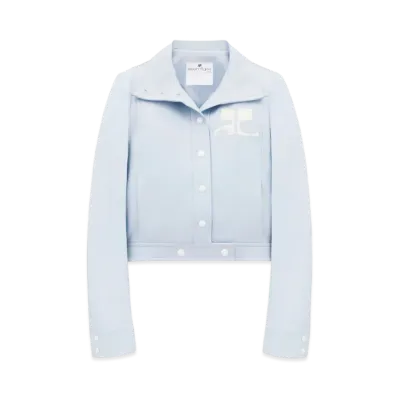 Courreges Reedition Vinyl Jacket "Sky"