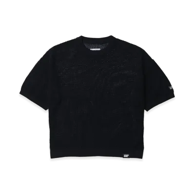 NEIGHBORHOOD Mesh Knit SS "Black"