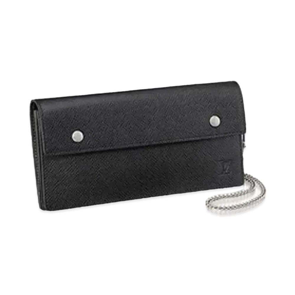 Louis Vuitton Accordion Wallet Taiga "Aldoise"